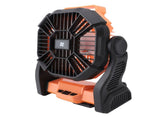 Outdoor Camping Fan Professional Efficient USB Rechargeable Tent Fan Camping Fan with LED Lantern V1294-YM0901-3113240165311