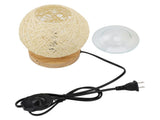 Adjustable Rattan Table Lamp Dimmable Woven Aromatherapy Lamp Night Light for Living Room Bedroom V1294-YM0901-3119250006711