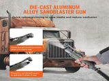 20 Gallon Blaster, 60-110 PSI High Pressureblaster, Portable Abrasive Blasting Tank, Air V952-PSG20JL6125PUWXFKV0