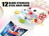 Portable USB Electric Blending Cup with 15.21 oz Capacity Ideal for Smoothies, V1106-JBJ001