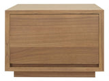 Oscar 1 Drawer Low Bedside Table V199-BS050NMNI