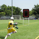 Folding Lacrosse Rebounder for Backyard, 3x4 Ft Volleyball Bounce Back Net, Pitchback Throwback V952-ZQGQFDWTCBWK30NLVV0