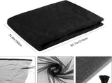 Extra Large Mosquito Net Bed Canopy with 4 Openings, Polyester Insect Protection for King Queen Full V1366-AZ2-W-14821