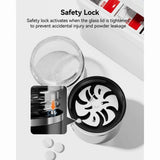 Electric Pill Crusher,Portable Cordless Pill Crusher Fine Powder for Travel,Easily Crush V1369-AZ3-W-11531