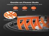 Bud Leaf Bowl Trimmer, 490 mm Manual Bud Trimmer, with Sharp Stainless Steel Blades, Visual Cutting, V952-SDKSCJ19YCSDLYB2M001V0