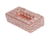 Tissue Box Holder Multifunctional Fashionable Design Exquisite Sturdy Durable Tissue HolderRose Gold V1294-YM0715-3117210237012