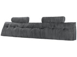 Headboard, King Size Wedge Headboard with 2 Side Pockets and 2 Headrests, Bed Wedge V952-CTBZKINGCCHS803KE001V0