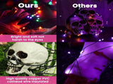 Halloween Lights, 114ft 300 LED Connectable Halloween String Lights with 8 Modes, Waterproof Low V1258-DP02-C-410