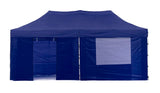 Gazebo Tent Marquee 3x6m PopUp Outdoor Wallaroo Blue GAZ-POP-3X6-BU