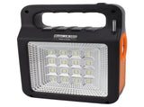 Solar Power Bank 6000mAh Bright Headlight Panel Light 3 Bulbs Portable Handle Solar Generator for V1294-YM0706-3113230236811