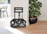 Stair Climbing Trolley 6 Wheels Aluminium Folding Hand Cart Climb Steps V63-828111