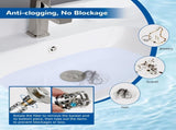 Upgraded 3 in 1 Bathroom and Kitchen Sink Drain Strainer V1258-DP02-C-830