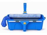 Traderight Window Cleaning Kit With Extendable Pole and Squeegee for Home Blue HC1010-AU