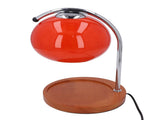 Candle Lamp with Timer Retro Solid Wood Glass Safe Warm Light Dimmable Electric Candle Lamp V1294-YM0901-3119240148712