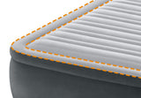 INTEX Queen Dura-Beam Comfort Plush Air Mattress w/ Built-In USB Electric Pump 64418 V1032-IXQUEENCOMFORT_64418