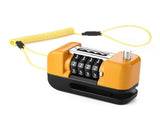 4-Digit Combination Disc Brake Lock, Portable Anti-Theft Security Lock for Motorcycle, Bicycle and V1308-DSZKI-1191-3