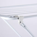Large Double-Wing Floor-Standing Folding Clothes Drying Rack-White V1161-108202