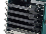 Kitchen Side Dishes Punch Free Foldable PET 6 Layers Wall Mounted Organization Rack Cooking Plates V1294-YM0512-3118220256612