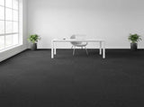 5m Black Carpet Tiles Set Commercial & Domestic Flooring for Office, Retail, Home V63-952971