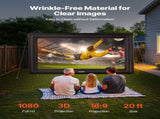 20 ft Inflatable Movie Screen 169 600D Movie Projector with Portable Bag V952-XCQSTYPMPJS2ZE5PH001V3