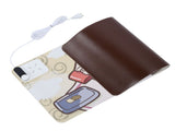 2555&degC Heating Desktop Mouse Pad 9s Fast Heat Writing Table Hand Warming Phone Wireless Charging V1294-YM0901-3113200203511