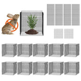 VEVOR 10 Pack Plant Protector from Animals 305 mm x 305 mm Metal Plant Cage V952-QBWZCL12YCHS5IV6FV0