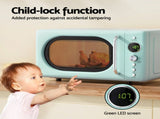 Devanti 20L Microwave Oven 700W Green MIO-EF20L-GN
