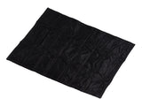Fireplace Blanket Black Oxford Fabric 2 Layers Cotton Hook and Loop Fireplace Draft Stopper for Home V1294-YM0706-3114230135211