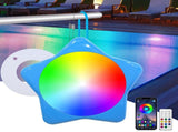 LED Pool Light, 20W RGB Dimmable Smart Magnetic Underwater Light with APP Control and Remote, IP68 V1192-AZ-W-17161