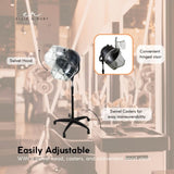 Ellie & Ruby Free Standing Hair Dryer Hood Bonnet Adjustable Salon Hairdryer V238-SUPDZ-60057059334