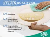 3 Rolls Green Cleaning Cloth Roll, 150 Sheets V1237-ZY00B0BYRF3VQ4