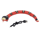 Interactive Cat Toy Smart Sensing Electronic Toy Snake Simulation Animal Model for Pet Obstacle V1294-YM0715-3115210256411