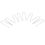 100Pcs Stainless Steel Ground Garden Staple Pins Weed Barrier Fabric Stake Fixed Accessories V1294-YM0901-JY07670