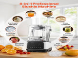 Blender, 2L Professional Countertop Blenders with Shield, 2200W 26000RPM Kitchen Food Processor V952-DJYZSBJBJ2L197T2E001V3