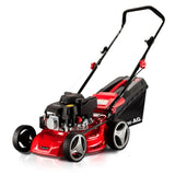 Baumr-AG Lawn Mower 139CC 17 Petrol Push Lawnmower 4-Stroke Engine Catch V219-MOWPSHBMRA17S