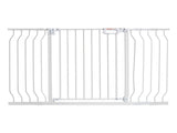 Baby Gate, 749-1346 mm Extra Wide, 762 mm High, Dog Gate for Stairs Doorways and House, Easy Step V952-LGXCWZLBS3052H2HGV0