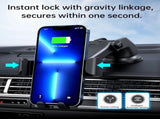 CHOETECH T203-F 15W Gravity Car Charger Holder V28-ELECHOT203F