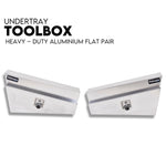 Under Tray Tool Underbody Pair Set 900mm Aluminium V379-UTRYFLTL9SET06