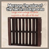Solid Wood Massager, 10 Rows of Widened Rollers, Diamond Bumps to Stimulate Acupoints, Relieve V1385-ZDAMQ-WU-915-001
