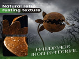 Metal Carnivorous Plants Garden Stake, Iron Construction, Eye Catching, for Outdoor Lawn Porch V1369-AZ3-W-12112