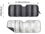 Car Windshield Sunshade Thicken 5-Layer UV Reflector Auto Front Window Sun Shade Visor Shield V1366-AZ2-W-07599