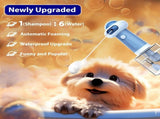 Dog Bath Sprayer, Pet Shower Attachment, Foam Dispenser, IPX7 Waterproof, Electric, Saves V1370-AZ4-16672