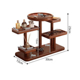 Wooden stand - Display stand - Perfume - Wooden - Jewelry holder - Makeup V1189-WXF-260203-00380