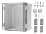 Electrical ABS Junction Box IP66 Waterproof Electrical Enclosure with Clear Hinged Cover and V985-ELECTRICALJUNCTIONBOX