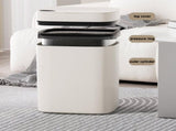 Grrvtrz Touchless Bathroom Trash Can.6 Gallon Automatic Motion Sensor Rubbish Can with Lid Water V1189-LWWAL-20260325-02401