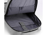 Unisex Backpack Adjustable Shoulder Straps Multilayer Multifunction USB Charging Port Casual V1263-JX-982