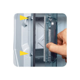 Legrand, Plexo 601932 Wet Room Distributor, Fuse Box, Surface-Mounted, IP65 - IK09, 1 Row, 21 V1202-V1-LEG601982