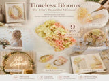 Modern Mixed Shade Preserved Hydrangea DIY Event Decor Flower Pack of 9 Boxes V1221-XM-LB814-ZS19