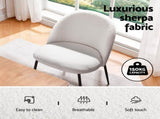 1 Artiss Dining Table and 4 Chairs Set Marble White DSET-MAR75-VEL150-WHX4