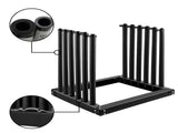 Windshield Rack 5-Lite, Truck Rack Steel, Glass Rack 24-Inch Height, V952-DFBLJGM302-5LI001V0